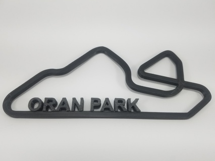 race track art - oran park Art 3d print model - Mito3D