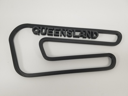 raça pista arte Queensland arte raça pista arte pista arte raça pista raça 3d print model - Mito3D