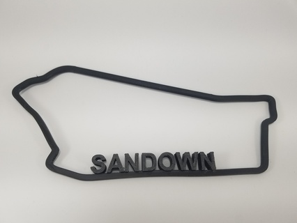 yarış Izlemek Sanat Sanddown 3d print model - Mito3D