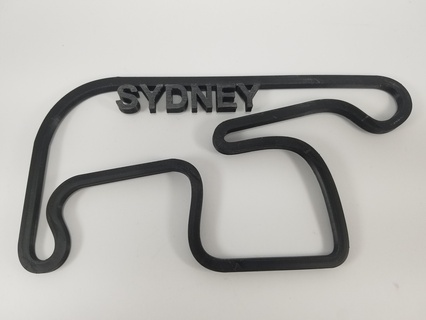 race track art - sydney Art 3d print model - Mito3D