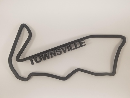 race track art - townsville Art race track art track art race track race  3d print model - Mito3D