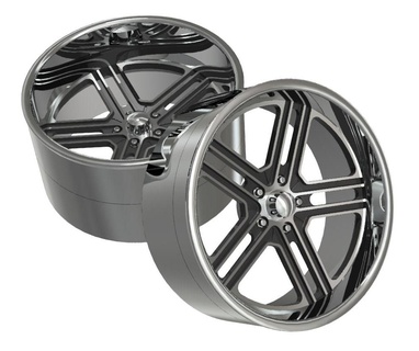raceline outbreak 22 staggered billet wheels rims tires 1 25 24 18 12 10 3d print model - Mito3D