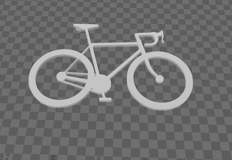 courses bicyclette supporter vélo carrières Autoroute vtt Shimano pédales roue pignon selle 3d print model - Mito3D