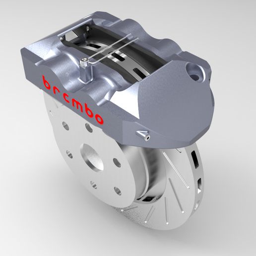racing disc brake 3D print model - Mito3D