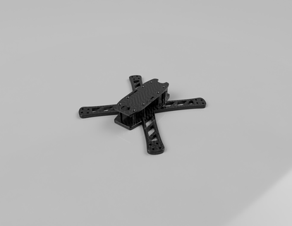 corsa fpv drone telaio vari quadricottero passatempo Fai volare aeromobili aeronautica aerospaziale alto prestazione aerodinamico 3d stampa design dji stampabile rc multirotore 3d print model - Mito3D