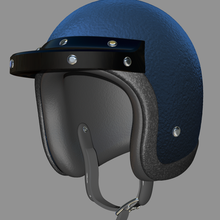 racing helmet 3d print model - Mito3D