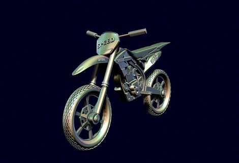 corsa motociclo suzuki rmz 250 moto bicicletta ruota motocross motociclista veicolo motore Ciclismo ciclo gara veloce cavalcata pneumatico 3d print model - Mito3D
