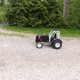 carreras rc tractor rc radio controlar tractor agricultura 1 10 1 10 carreras tractor 3d print model - Mito3D
