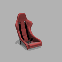 racing seat rc bucket model action figures 3d print model - Mito3D