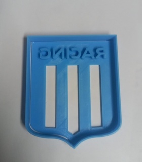 corrida escudo cortador marcador corte 3d print model - Mito3D
