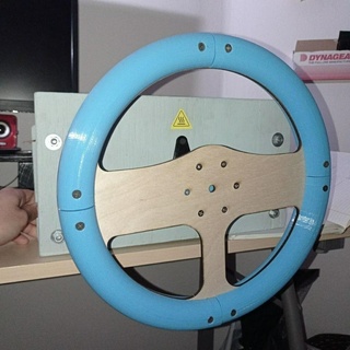 racing sim steering wheel car driving simulator simracing diy 3d print model - Mito3D