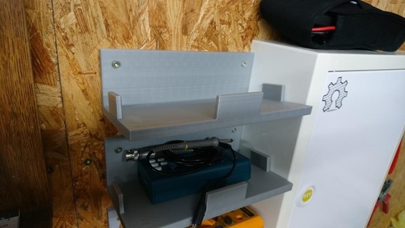 rack measurement equipment lab tool holders boxes 3d print model - Mito3D