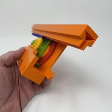 rack pinion 3 1 stroke gadget mechanism autodesk fusion 360 ultimaker 3d print model - Mito3D