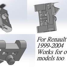 raf Renault manzara Bölüm bardak asansör 3d print model - Mito3D
