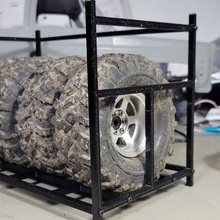 rack road truck tires 5 inches 3d print model - Mito3D