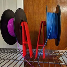 rack-spool-Halter tool 3d Drucker Zubehör unetz spool-Halter spoolholder spool filament holder filament-Halter 3d print model - Mito3D