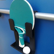 Schläger ping-pong-ball racket holder gadget Unterstützung Schneeschuh ping pong 3d print model - Mito3D