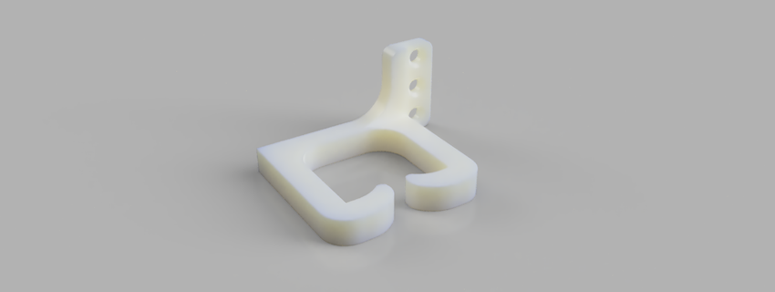 montagem rack cabos anel vertical gadget 3d print model - Mito3D