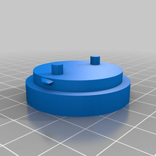 radar gun battery cap 3d_printing 3d print model - Mito3D