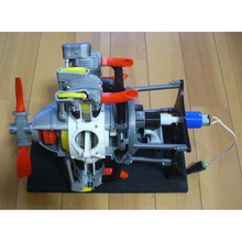 motor radial 7-cilindro opcional kit de peças ferramenta o reciproca pistão cilindro 3d print model - Mito3D