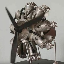 radiale motore stella 3d print model - Mito3D