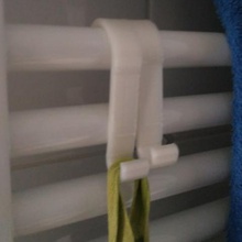 radiador cabide a casa toalha 3d print model - Mito3D
