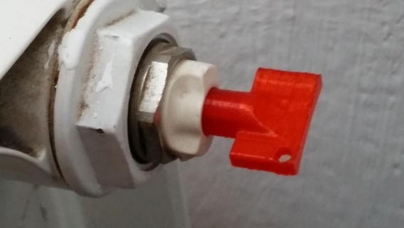 radiator key bleeding household supplies home 3d print model - Mito3D