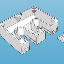 tuyaux de radiateur cacher thingamabob la maison salle bains le les couvercle 3d print model - Mito3D