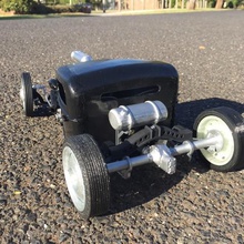 radikal çubuk yakıt tankı sanat hot rod pikap ratrod özel araba Otomotiv oyuncak model bombacı koltuk II uçak güçlük 3d print model - Mito3D