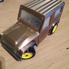 radio-controlled jeep model 3d print model - Mito3D