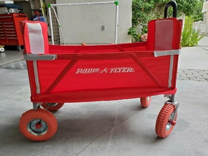 radio flyer 3 1 ez fold wagon 8 tire adapter sport activities physical activites outdoor 3d print model - Mito3D