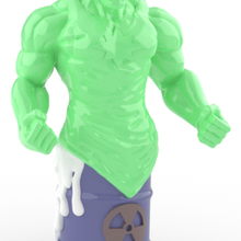 radioactivo hombre Bowen busto Arte 3d print model - Mito3D