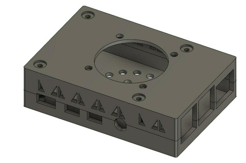 radxa rock 5 modelo 5a caso funda pi 3d print model - Mito3D