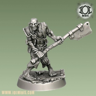radzombie 7 undead war hammer 42k mutant mutie ash waste wasteland fallout stargrave presupported chaos zombie ghoul last us zombicide 3d print model - Mito3D