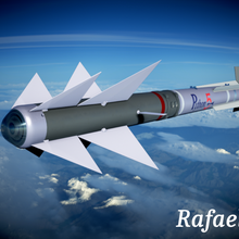 Rafael Python 5 Militär Waffe Rakete Tomahawk explosiv Schiff Boot ballistisch icbm Seitenwickler 3d print model - Mito3D