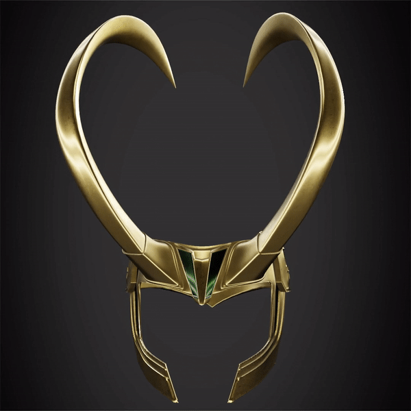 Ragnarok Loki couronne cosplay 3D print model - Mito3D