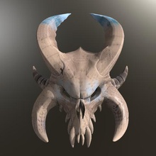 ragnorak helmet game fortnite mask skull 3d print model - Mito3D