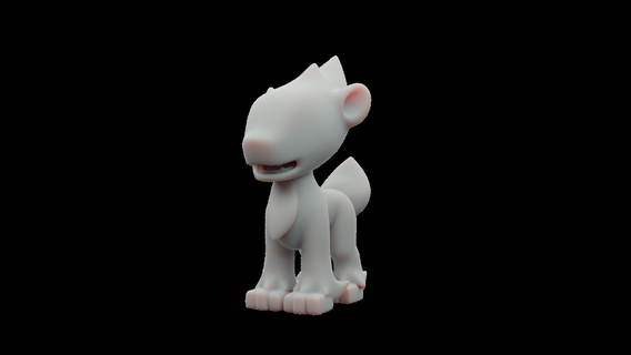 raiber temtem tem tempedia cute creature monster figure figurine toy game model 3d print model - Mito3D