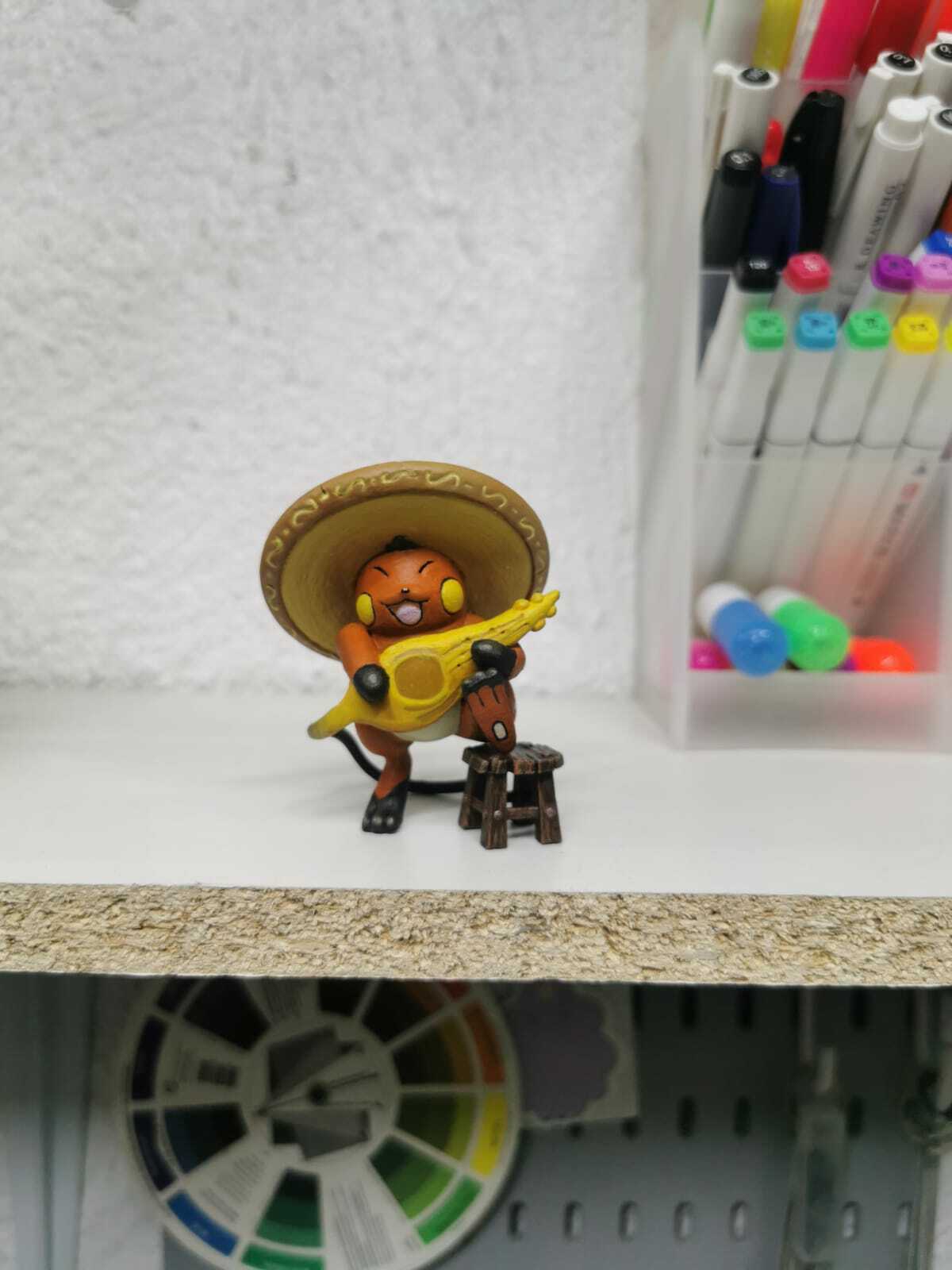 raichu mariachi pokemon figura arte fan azteca 3D print model - Mito3D