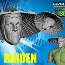 raider's head 3d print model - Mito3D