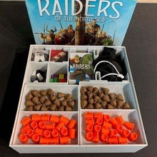 raiders north sea + expansions organizer game garphillgames toy accessories 3d print model - Mito3D