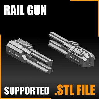 rail gun gaslands game 3d print model - Mito3D