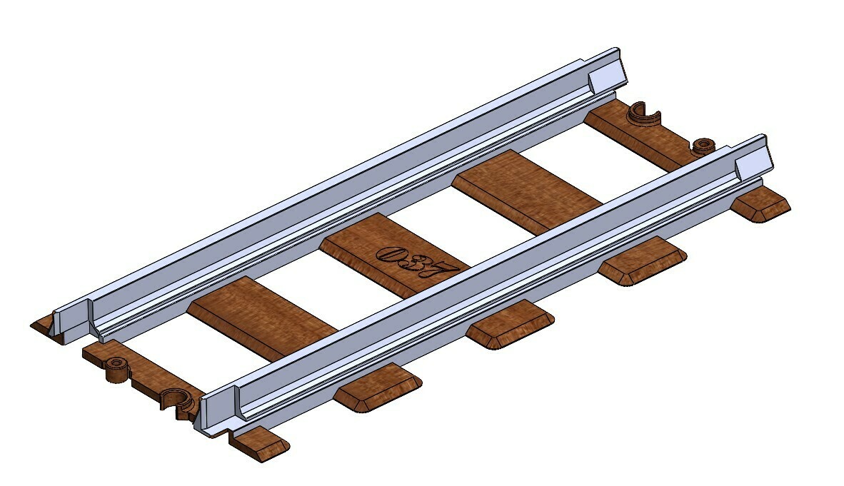 rail leg037 3D print model - Mito3D