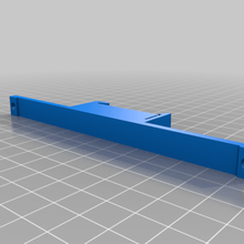 rail de montage bloc d'alimentation outil personnalisé l'électronique 3d print model - Mito3D