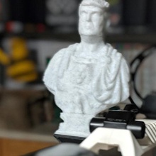 demiryolu trump monte edilmiş aracı alt sağ sanat donald İmparator Tanrı İmparatoru picatinny adaptörü pıc Heykeli 3d print model - Mito3D
