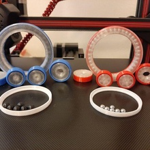 rail tech bearing assortment gadget bearings ball diy airsoft bb hot popular stl 3d print model - Mito3D