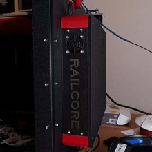 railcore 300zl özelleştirilebilir ön kapak fan elektronik aracı 3d yazıcı parçaları railcore2 3d print model - Mito3D
