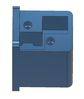 railcore ii belt holder aluminum carriage square nuts Tools railcore2 3d printer parts 3d print model - Mito3D