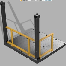 Geländer Freudenspielzeug Depot Spiel gi Joe Spielsets 3d print model - Mito3D