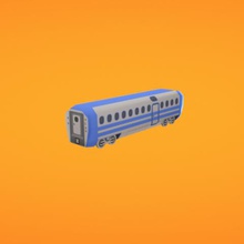 railway carriage game 3d print model - Mito3D